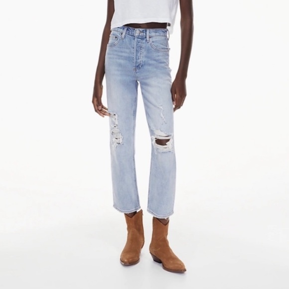 Denim Forum Denim - The Arlo High Rise Straight Size 27 / 28L